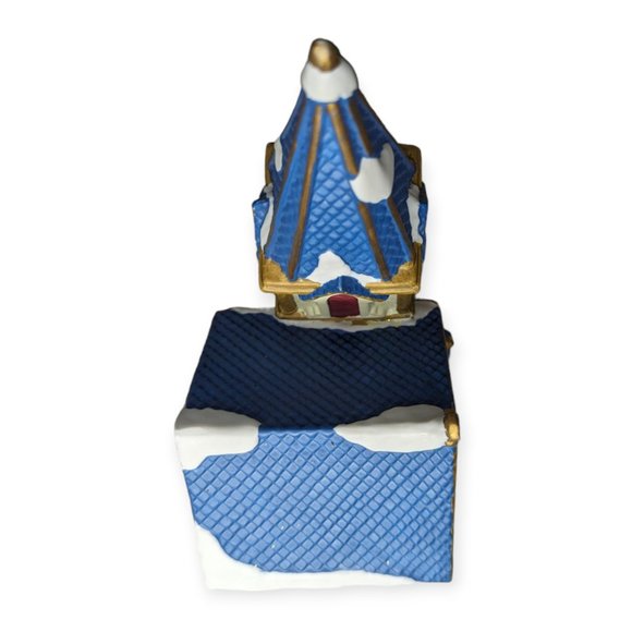 Vintage Trim A Home Ceramic St Paul's Church Christmas Village Building - Picture 7 of 13